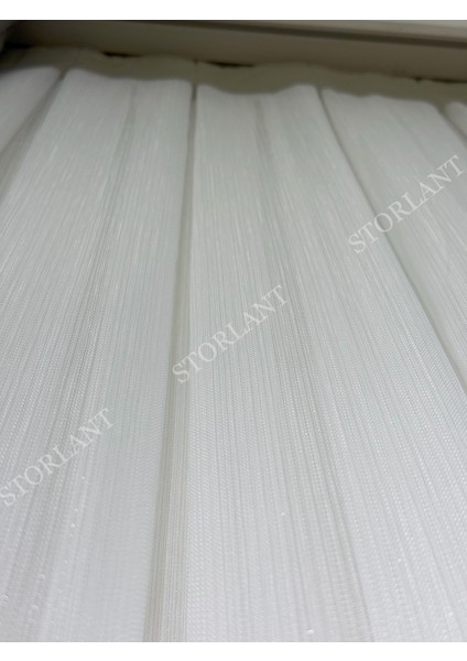 Loop Line Premium Bambu Tül Perde | Ağır Gramajlı, 1/3 Sık Pileli, Ütü Gerektirmez L Her Odaya Uygun