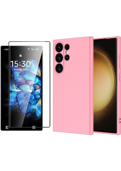 Samsung Galaxy S25 Ultra Uyumlu Kılıf Vendas Mara Lansman Kapak + Cam Ekran Koruyucu