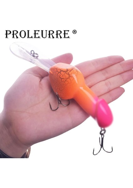 B Tarzı 1 Adet Büyük Minnow Sert Balıkçılık Cazibesi 14 cm 27G Dalış Swimbait Komik Çıngırak Yemi Crankbait Er Bas Tiz Kancalı (Yurt Dışından) modelleri