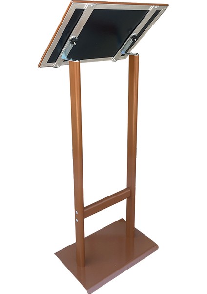 B3(35X50) Kahverengi Sac Taban Çift Ayaklı Menü ve Bilgilendirme Panosu Ayaklı Reklam Panosu fiyatları