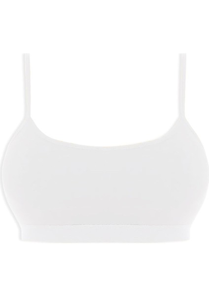 Kadın Sütyen Pedli Ince Ayarlanabilir Askılı Büstiyer (%96 Pamuk - %4 Elastan) fiyatları