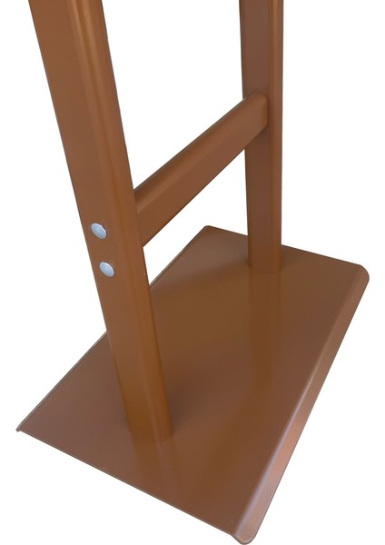 A2(42X60) Kahverengi Sac Taban Çift Ayaklı Menü ve Bilgilendirme Panosu Ayaklı Reklam Panosu modelleri