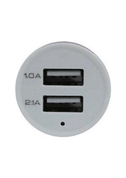Çift USB Girişli 2.1 Amp Araç Çakmak Soketi indirimleri