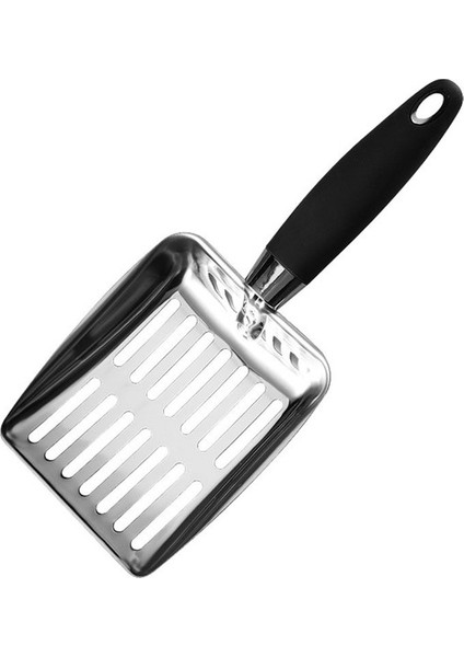 Yavru Kedi Kumu Küreği Etkili Temiz Paslanmaz Çelik Pet Poop Kürek Kumu Pet (Yurt Dışından)