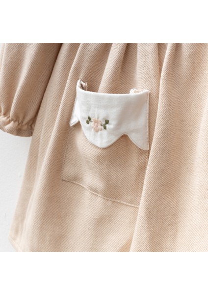 Cebi Nakışlı Kız Çocuk Elbise modelleri