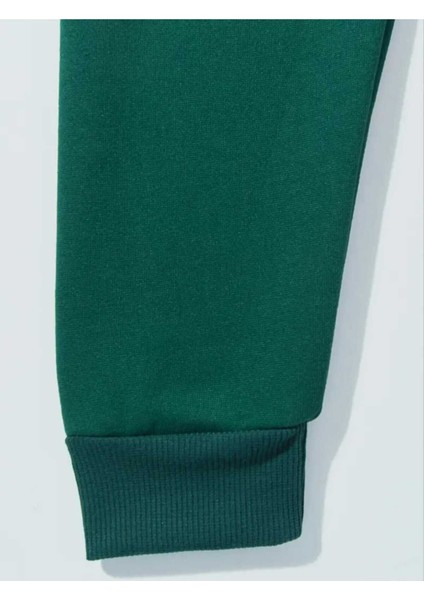 Kurukafa Vişne Baskılı Kapüşonlu Cepli Içi Yünlü Yeşil Sweatshirt modelleri