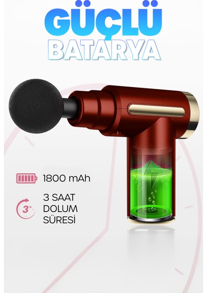 6 Mod Masaj Taancası Sporcu Masaj Aleti 4 Başlıklı Şarjlı Titreşimli Sporcu Masaj Aleti Kırmızı 2028 indirimleri