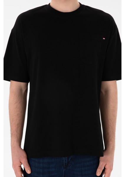 Erkek Siyah Tişört 50305990-VR046