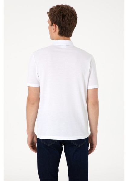 Erkek Beyaz Tişört Basic 50306007-VR013