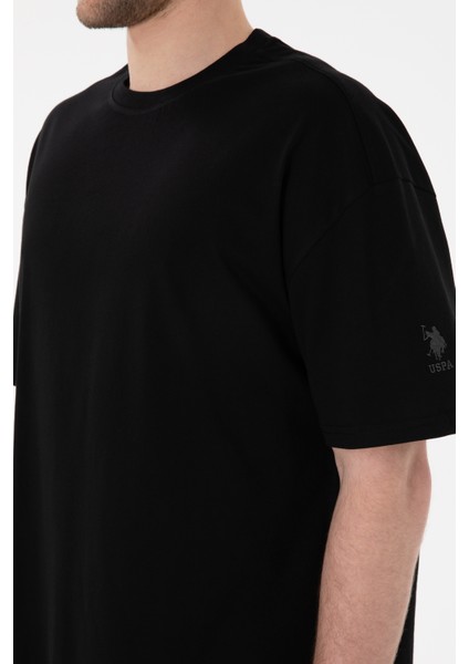 Erkek Siyah Tişört Basic 50305988-VR046