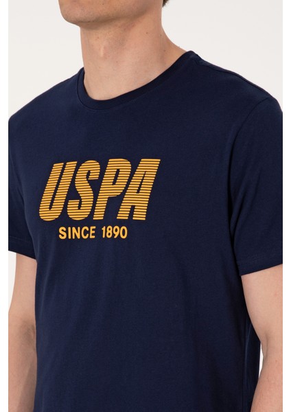 Erkek Lacivert Tişört 50306966-VR033