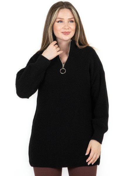 Selanik Örgülü Tunik Siyah fiyatları