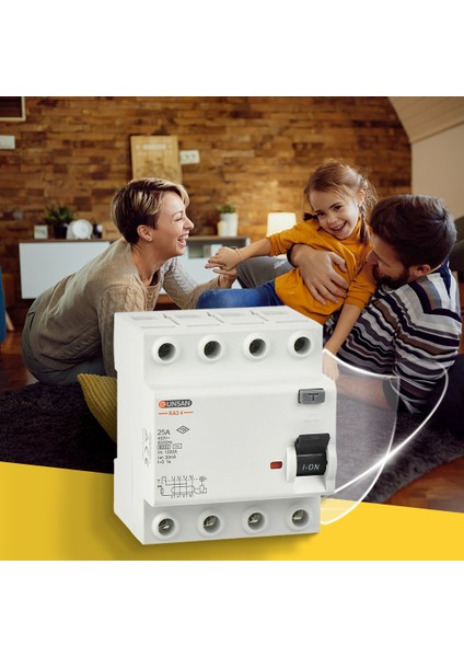 Valta Kaçak Akım Koruma Anahtarı 6 kA 3 Kutup + Nötr 30 mA 25A fırsatları