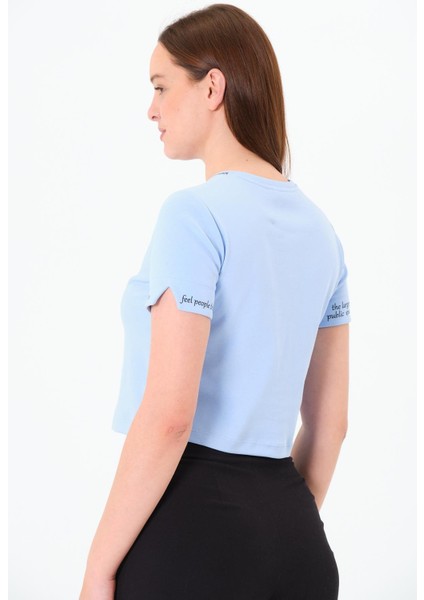 Karyoka Dikişli Tshirt Mavi fiyatları