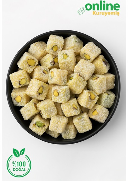 Antep Fıstıklı Safranlı Lokum 1000 gr fiyatları