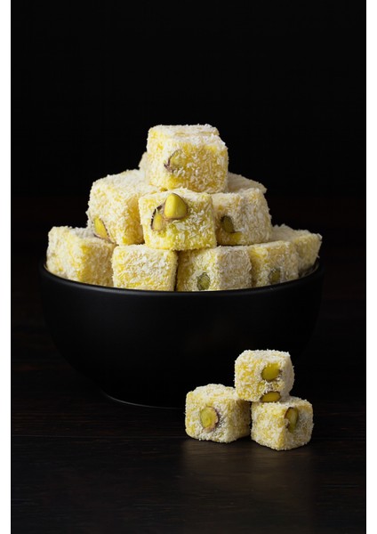 Antep Fıstıklı Safranlı Lokum 1000 gr modelleri