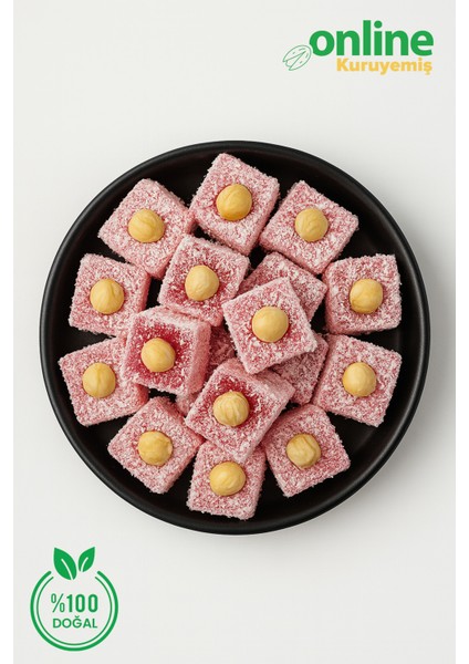 Fındıklı Çilekli Lokum 1000 gr fiyatları