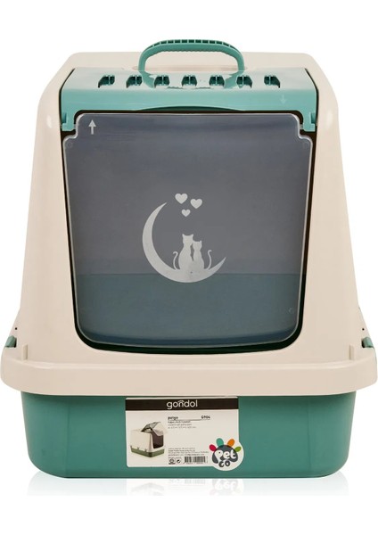 Pet Kapalı Kapaklı Kedi Tuvaleti Xl Büyük Boy fiyatları