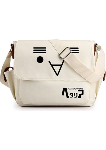 Pvc Hetalia Aph Periferik Anime Duanzi Ifade Iki Boyutlu Büyük Kapasiteli Omuz Çantası Messenger Schoolbag Erkekler ve Kadınlar Için (Yurt Dışından)