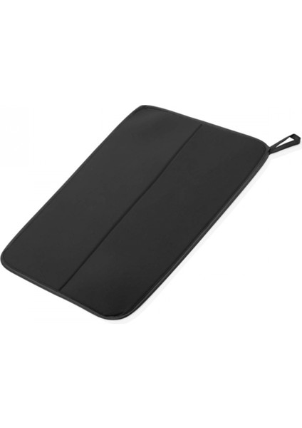 Siyah Kareli Bulaşık Kurutma Örtüsü, Tezgah Üzeri Bulaşık Matı Süper Emici Çift Taraflı fiyatları