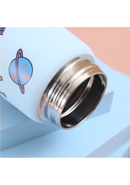 Taşınabilir Sevimli Termos Saman Paslanmaz Çelik Kahve Fincanı Bardak Su Şişesi (Yurt Dışından) fırsatları