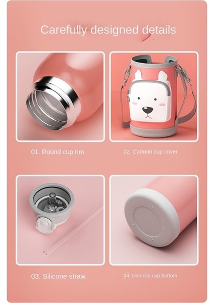 Çocuk Sevimli Hayvan Suluk 550 ml (Yurt Dışından) modelleri