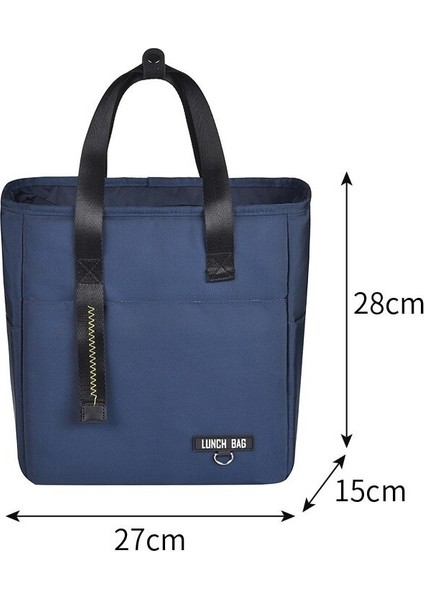 Büyük Kapasiteli Öğle Yemeği Kutusu Çantası (Yurt Dışından)