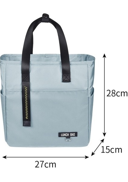 Büyük Kapasiteli Öğle Yemeği Kutusu Çantası (Yurt Dışından)
