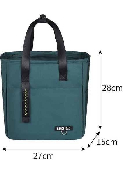 Büyük Kapasiteli Öğle Yemeği Kutusu Çantası (Yurt Dışından)