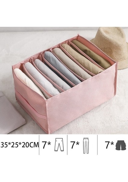 Bölüm Iç Çamaşırı Çorapları ile Katlanabilir Giysiler Saklama Kutusu (Yurt Dışından)