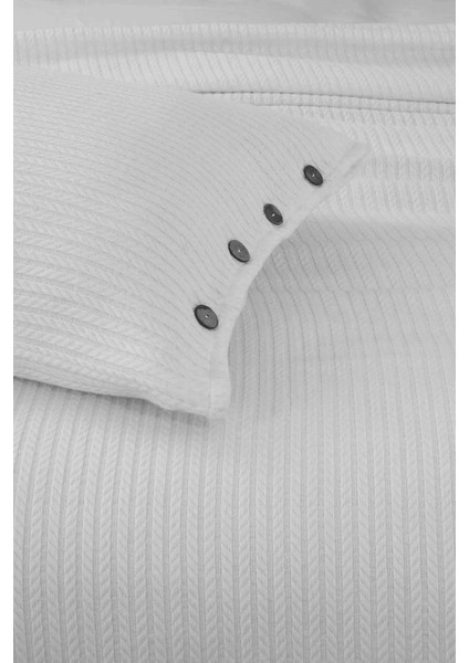 Örgüdesen Pike& Yatak Örtüsü Yastıklı