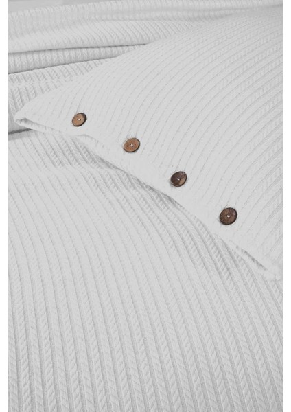 Örgüdesen Pike& Yatak Örtüsü Yastıklı