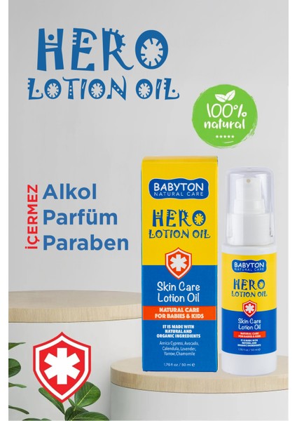Anlık Yatıştırıcı Hero Losyon Yağ 50 ml fırsatları