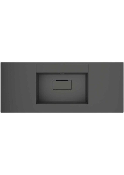 Flatstone 60X50 Antrasit Etajerli Granit Banyo Lavabosu