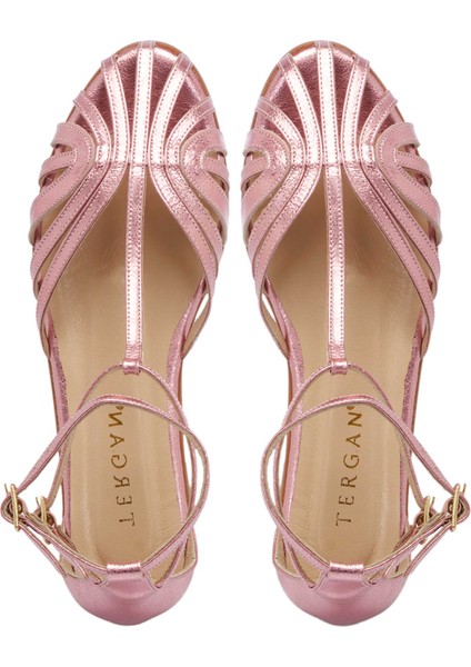 Pembe Hakiki Deri Kadın Sandalet - K25Y1SN67789-J91 indirimleri