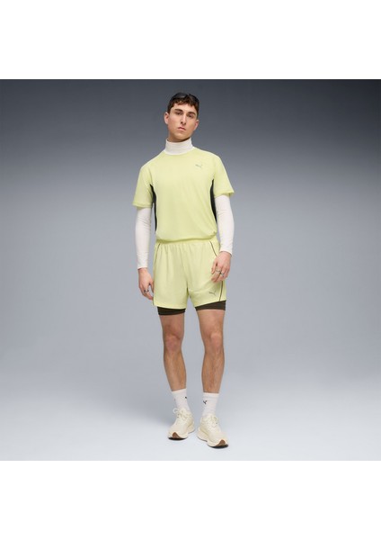 Run Velocity (Poly) Erkek Sarı Koşu T-Shirt.35 fiyatları