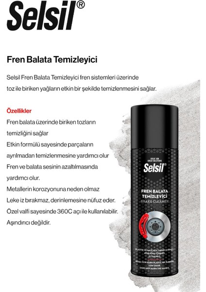 Fren Balata Temizleyici Sprey, 500 ml 2 Adet ve Rosie Pamuk fiyatları