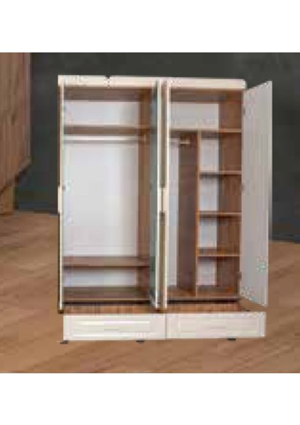 KDL Bohem 4 Kapılı 2 Çekmeceli Dolap fiyatları