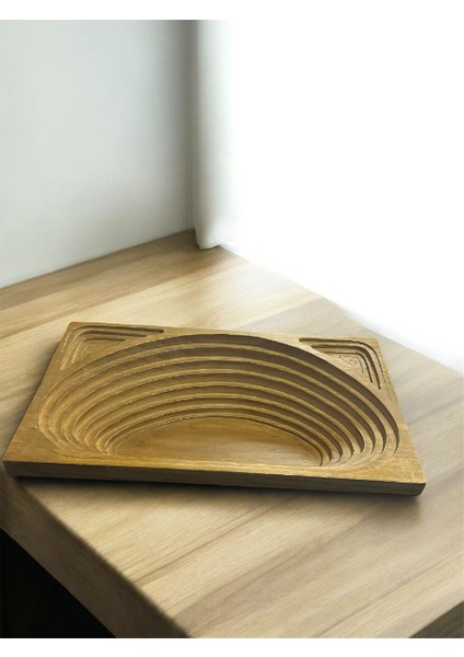 Evcil Hayvan Dikdörtgen Ahşap Yatak