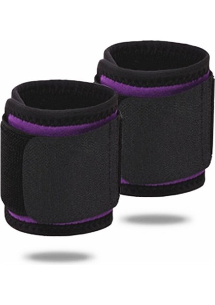 2 Adet Ayarlanabilir Nefes Alabilir Yumuşak Bilek Bandı Iç Mekan Doğa Sporları Için Koruyucu (Yurt Dışından)