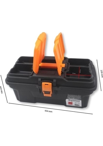 A27-16PL 16" Plastik Takım Çantası Boş fiyatları