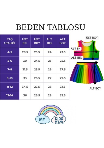 Kız Cocuk Sort Eteklı Mayo Takımı 4 -16 Yas 12022 fiyatları