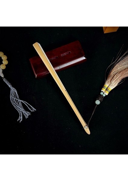 8 Inç 30 Kemik Koyu Koku Yüzen Antik Stil Katlanır Fan Dekoratif Koleksiyon Zanaat Fanı (Yurt Dışından)