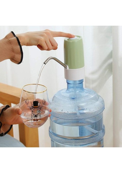 Samrt Su Şişesi Pompası Otomatik Içme Suyu Pompası Taşınabilir Elektrikli Su Sebili Su Şişesi Anahtarı (Renk: Black-Jojo's Bizarre Adventure1) (Yurt Dışından) modelleri