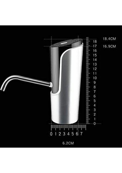 Houkaı Ev Aletleri Su Şişesi Pompası Mini Namlulu Su Elektrikli Pompa USB Şarj Otomatik Taşınabilir Su Sebili Içecek Sebili (Yurt Dışından) modelleri