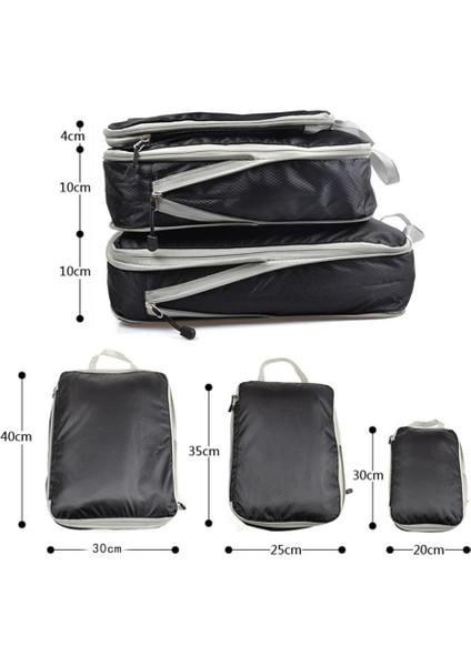 Seyahat Bagaj Çantaları Ambalaj Organizatör Seti, Dış Mekan Için Taşınabilir Su Geçirmez Saklama Çantası, Seyahat Turuncu (Yurt Dışından) fiyatları