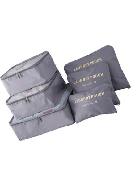 6 Adet Su Geçirmez Seyahat Saklama Kutusu (Yurt Dışından) fırsatları