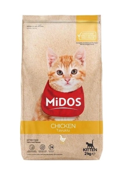 Tavuklu Yavru Kedi Maması 2 kg