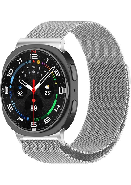Samsung Galaxy Watch 8 44MM Milanese Loop Kordon Gümüş fiyatları
