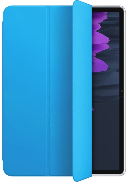 Samsung Galaxy Tab S10 Fe Kılıf Slim Translucent Back Smart Cover Mavi fiyatları